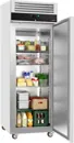 Ggm gastro KS600ND Hűtőszekrény Rozsdamentes acél ECO - GN 1/1 - 600 l - akár −2…+8 °C - mit 1 ajtó - Umlufthűtés, automatikus leolvasztás, zárható ajtó, R290 kép 5