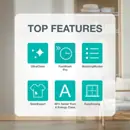 Gorenje WG614A4P1 elöltöltős mosógép kép 3