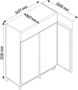 Liebherr FRPSRH 1402 Hűtőkészülék GN 2/1 keringőlevegő hűtéssel kép 5