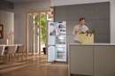 Miele KFN 7795 C beépíthető alulfagyasztós hűtőszekrény kép 2
