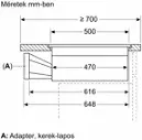 Neff V68YYX4C0 Indukciós főzőlap beépített elszívóval kép 18