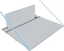 Neff Z9302GLDY0 Flex Design oldalélek indukciós főzőlap és GlassDraft munkapultba építhető páraelszívó kombinációjához  kép 2
