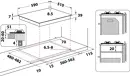 Whirlpool GMWL 628/IXL EE beépíthető gázfőzőlap kép 5