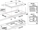 Whirlpool WF S1577 CPNE beépíthető indukciós főzőlap kép 9
