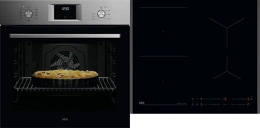 Aeg OA5AB21SM + TO64IB00FB beépíthető sütő + beépíthető főzőlap kép