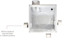Aerauliqa QXD csőcsonk Ventilátor tartozékok kép