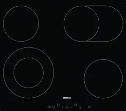 Beko HIC-64403 T beépíthető kerámia főzőlap kép