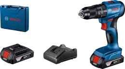 Bosch 06019K3100 GSB 185-Li akkus ütvefúró-csavarozók (2x GBA 18V 2,0Ah akkuval + GAL 18V-20 töltővel) kép