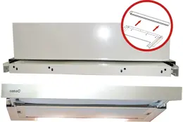 Cata TF-2003/90 LED duralum kihúzható páraelszívó kép