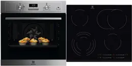 Electrolux EOD3H70X+EHF6547FXK beépíthető sütő + beépíthető főzőlap kép