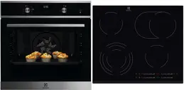 Electrolux EOD5H70X+EHF6547FXK beépíthető sütő + beépíthető főzőlap kép