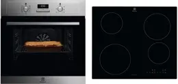 Electrolux EOF3H40BX + LIB60420CK beépíthető sütő + beépíthető főzőlap kép