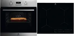 Electrolux EOF3H40BX+EIT61443B beépíthető sütő + beépíthető főzőlap kép