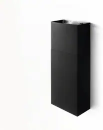Elica FLAT fekete csőtakaró kürtő H320 Csőtakaró kürtők, konzolok kép