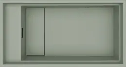 Elleci Dialogo 360 Workstation K82 Sage Green Keratek mosogatótálcák kép