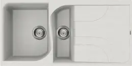 Elleci Ego 475 G52 bianco pietra (LGE47552) Gránit mosogatótálcák kép