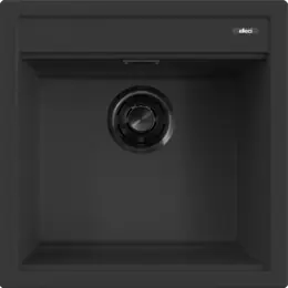 Elleci Best 104 Workstation fekete tartozékokkal - ÚJ! G40 nero (LGB10440BKM) Gránit mosogatótálcák kép