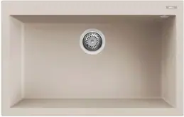 Elleci Quadra 130 - ÚJ! G39 bianco soft (LGQ13039) Gránit mosogatótálcák kép