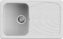 Elleci Master 300 G68 bianco (LGM30068) Gránit mosogatótálcák kép