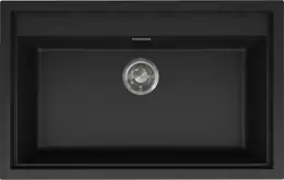 Elleci Sintesi 130 K86 Black inox tartozékokkal Keratek Plus mosogatótálcák kép