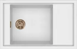 Elleci Sintesi 305 K96 White bronz tartozékokkal Keratek Plus mosogatótálcák kép