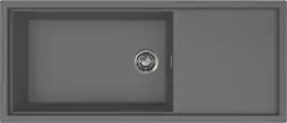 Elleci Sintesi 510 K99 Dark Grey inox tartozékokkal Keratek Plus mosogatótálcák kép