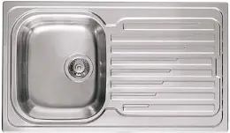 Elleci Sky 400 medence jobb oldalt Inox (LIK400SACDX) Rozsdamentes mosogatótálcák kép