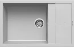 Elleci Unico 310  M79 aluminium (LMU31079) Gránit mosogatótálcák kép