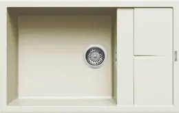 Elleci Unico 310  G62 bianco antico (LGU31062) Gránit mosogatótálcák kép