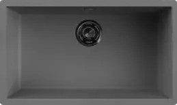 Elleci Zen 130 K99 Dark Grey fekete tartozékokkal Keratek Plus mosogatótálcák kép