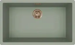 Elleci Zen-F 130 K82 Sage bronz tartozékokkal Keratek Plus mosogatótálcák kép