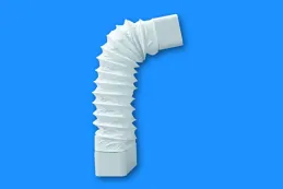 Gonal Flexibilis könyök 75x150-as csatlakozással Légtechnikai csövek, elemek és idomok (Webshop) kép