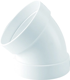 Gonal könyök elem 45°-2 Légtechnikai csövek, elemek és idomok (Webshop) kép
