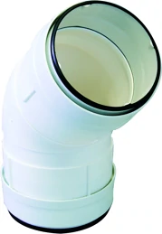 Gonal könyök elem 45°-5 Légtechnikai csövek, elemek és idomok (Webshop) kép