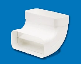 Gonal Lapos csatorna sarok - függőleges-5 Légtechnikai csövek, elemek és idomok (Webshop) kép