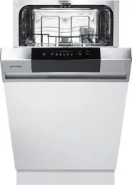 Gorenje GI520E15X beépíthető keskeny mosogatógép kép