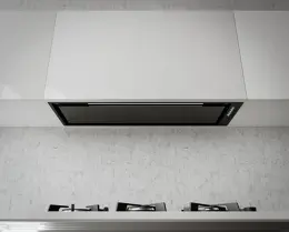 Sirius SM-927 52 cm fekete kürtőbe építhető páraelszívó kép