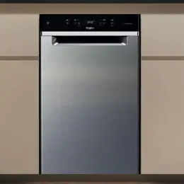 Whirlpool WH3UC10BS7A0X beépíthető keskeny mosogatógép kép