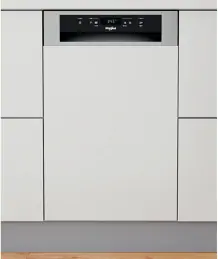Whirlpool WSBC 3M27 X beépíthető keskeny mosogatógép kép