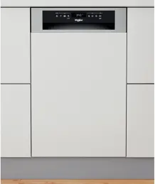 Whirlpool WSBO 3O34 PF X beépíthető keskeny mosogatógép kép